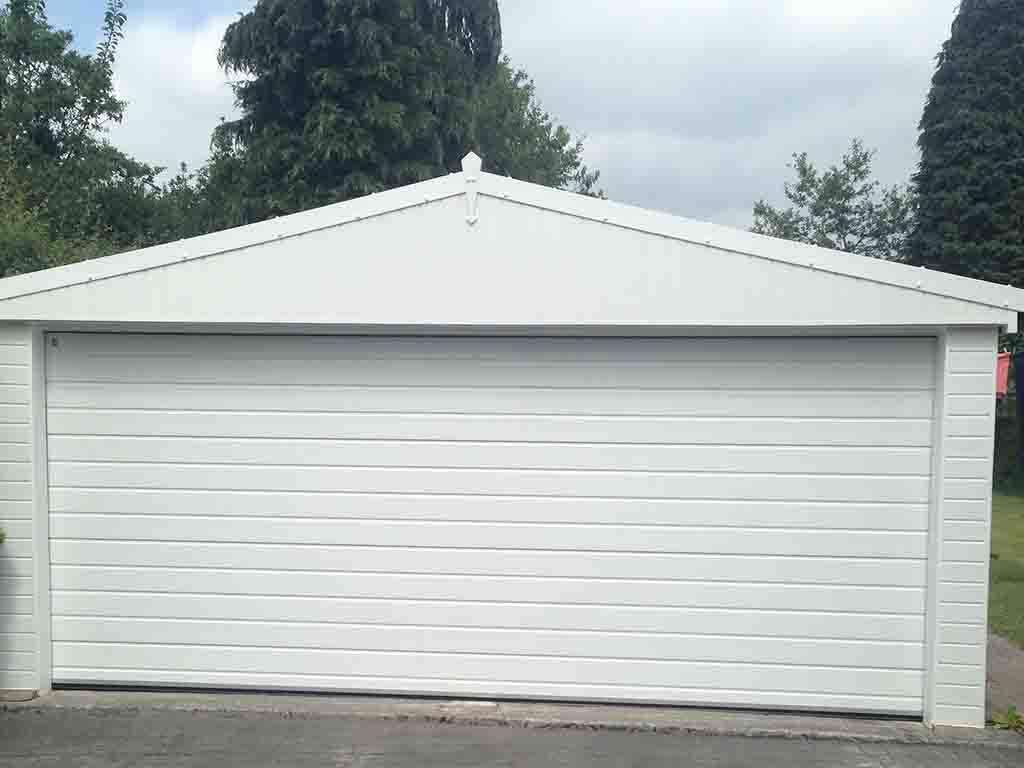 Double Garage Door Danmarque Garages