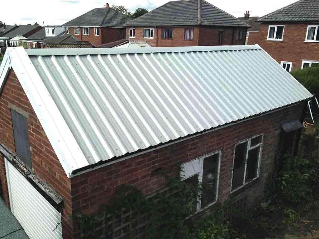 Goosewing Grey Roof with High Apex | Danmarque Garages