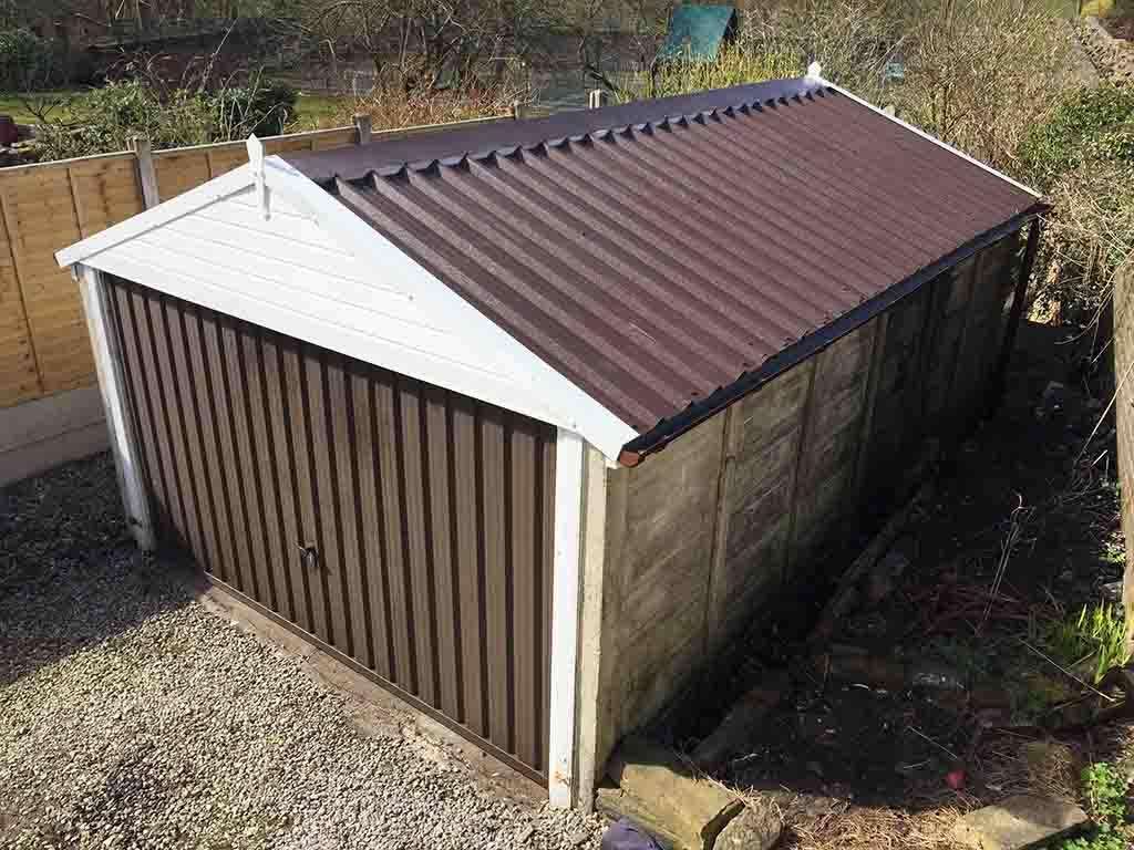 Rosewood Garage Roof Apex Garage Roof in Rosewood
