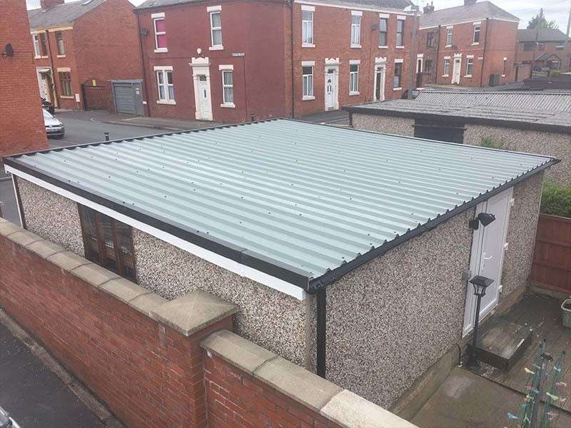 Large Garage Roof Goosewing Grey Garage Roof Panels