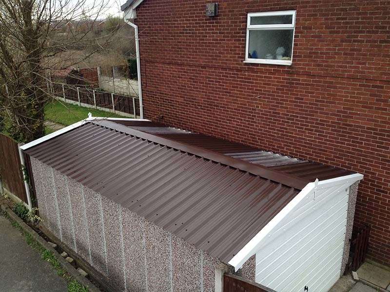 Rosewood Garage Roof Panels | Danmarque Garages