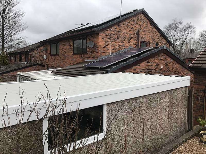 Replacing a leaky garage roof | Danmarque Garages