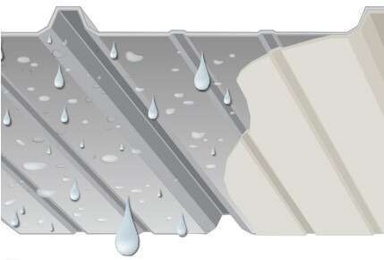 NonDripstop Garage Roof Non Dripstop Roofing System