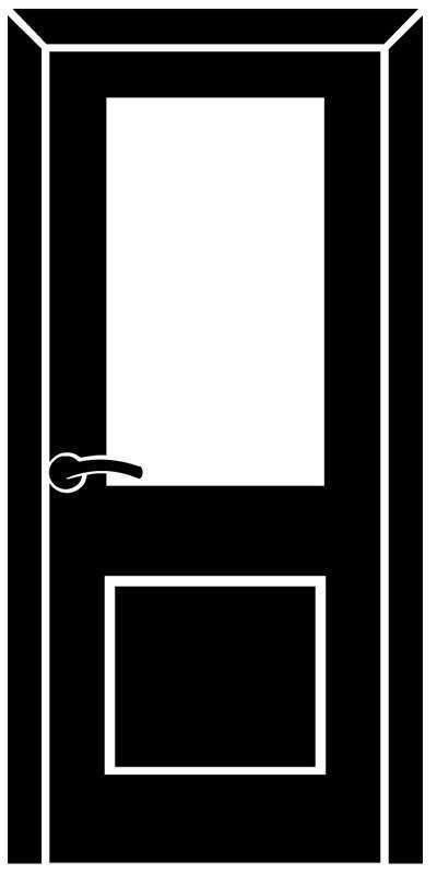 Half Glass Side Door Half Glass Side Door | Danmarque Garages