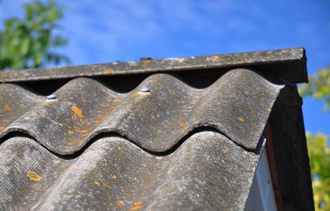 Asbestos Garage Roof Example | Danmarque Garages