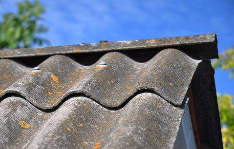 How to Tell if Garage Roof is Asbestos Example Asbestos Garage Roof Example