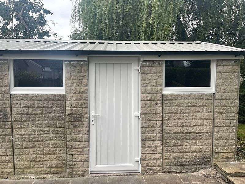 Garage Side Door for Ventilation