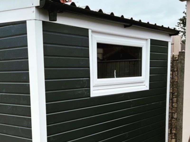 Opening Garage Window for Ventilation | Danmarque Garages