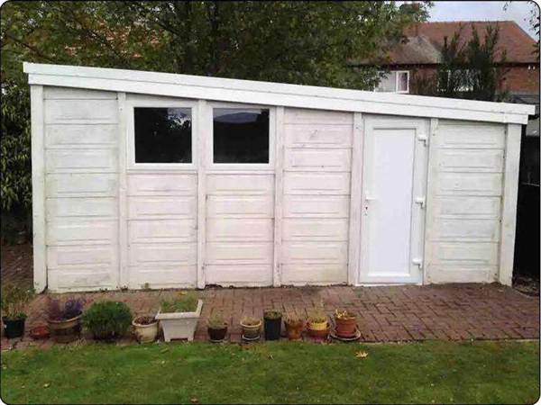 Concrete Sectionl Garage Refurbishment After Concrete Garage After Refurbishment