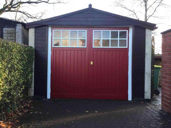 Garage Refurbishment Side Hinged Garage Door Garage Refurbishment with Red Side Hinged Garage Door