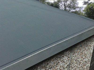 GRPGarageRoof Green GRP Garage Roof
