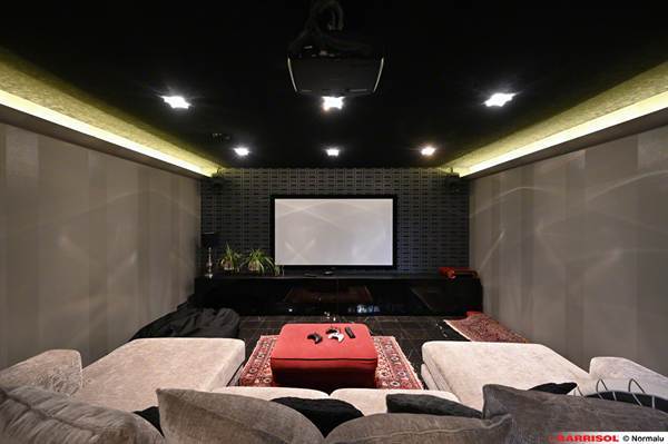 Garage Conversion to Home Cinema Garage Conversion Idea for a Home Cinema