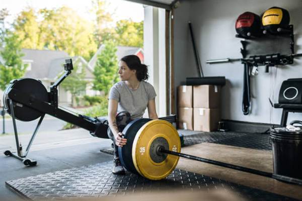 Home Gym in Garage Garage Conversion to Home Gym