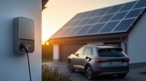 Solar Panels on Garage Roof Garage Conversion with Solar Panels and EV Charging Point